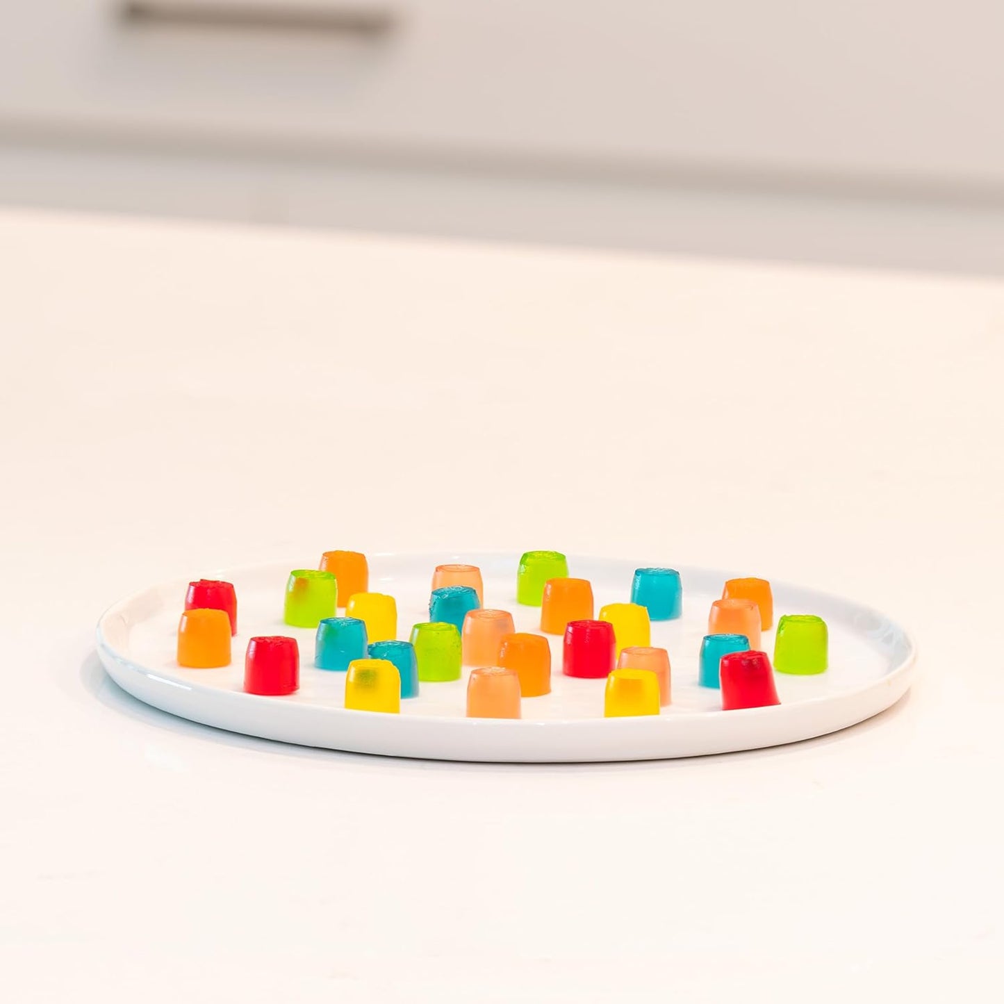 MAGICAL BUTTER Organic Premium Cherry Gummy Mix - Low Calorie Zero Sugar Snacks, Sugar-Free, Healthy Candy for Adults