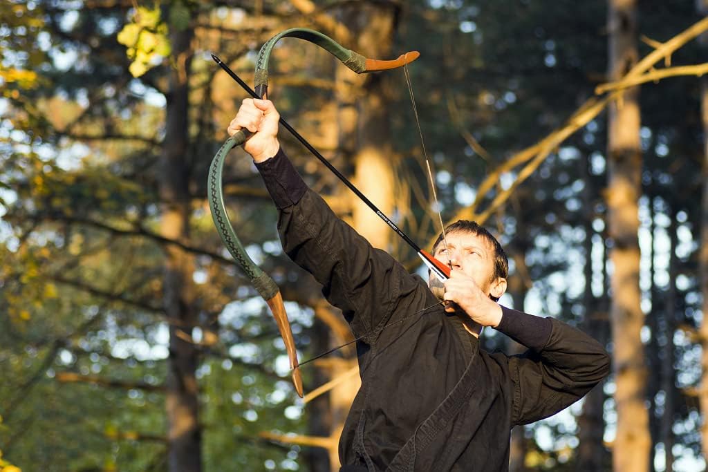 30Inch Carbon Hunting Arrow Targeting Practice Arrows with Removable Tips and Adjustable Nocks for Compound & Recurve Bow (Pack of 12)