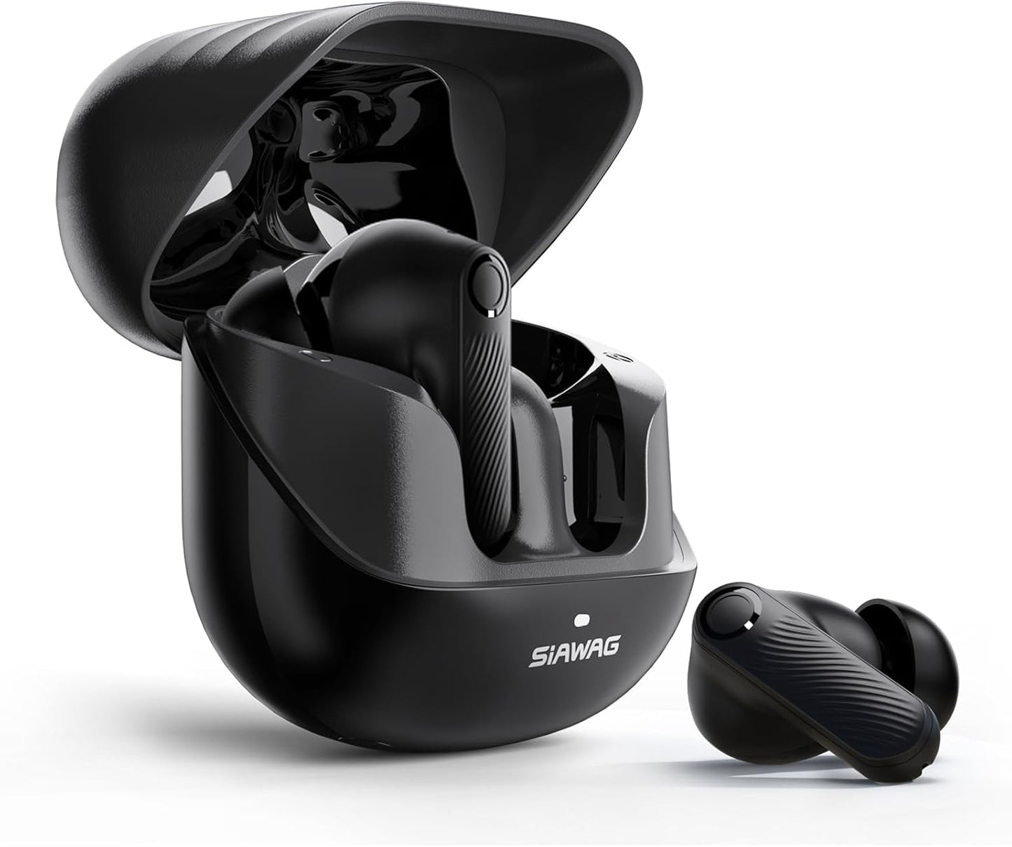 Wireless Earbuds 5.4 Bluetooth Headphones 100H Bluetooth Earbuds Active Noise Cancelling Earphones in-Ear Earbud with 4 ENC Noise Cancelling Mic IP5 Waterproof Earphones for Android iOS