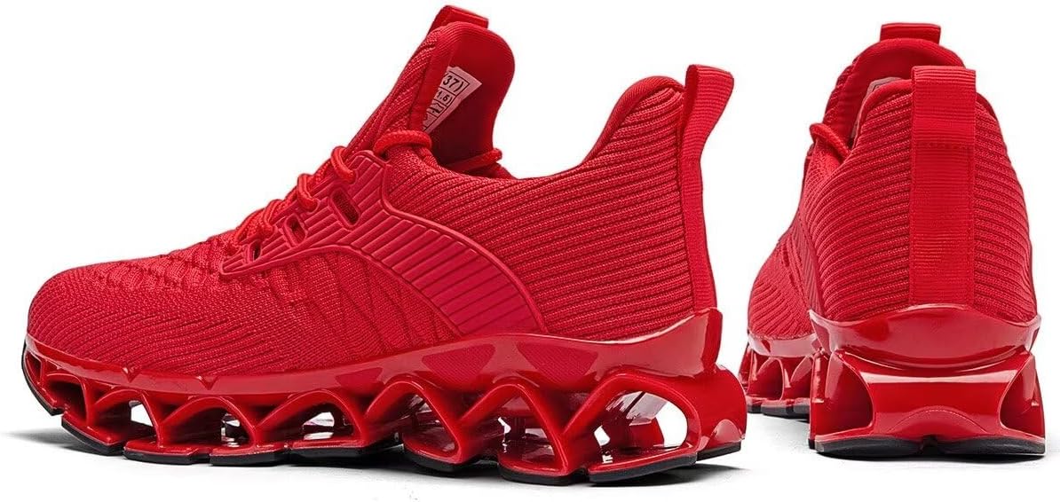 Mens Slip on Walking Running Shoes Blade Tennis Casual Fashion Sneakers Comfort Non Slip Work Sport Athletic Trainer