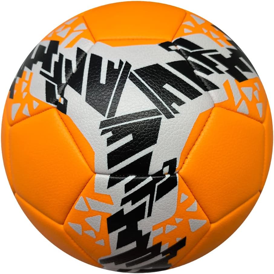 XEDGE Official Size Soccer Ball,Size 5 Training Ball for Girls,Boys,Youth Teenagers,Adults,Machine Stitched for Indoor Outdoor Play