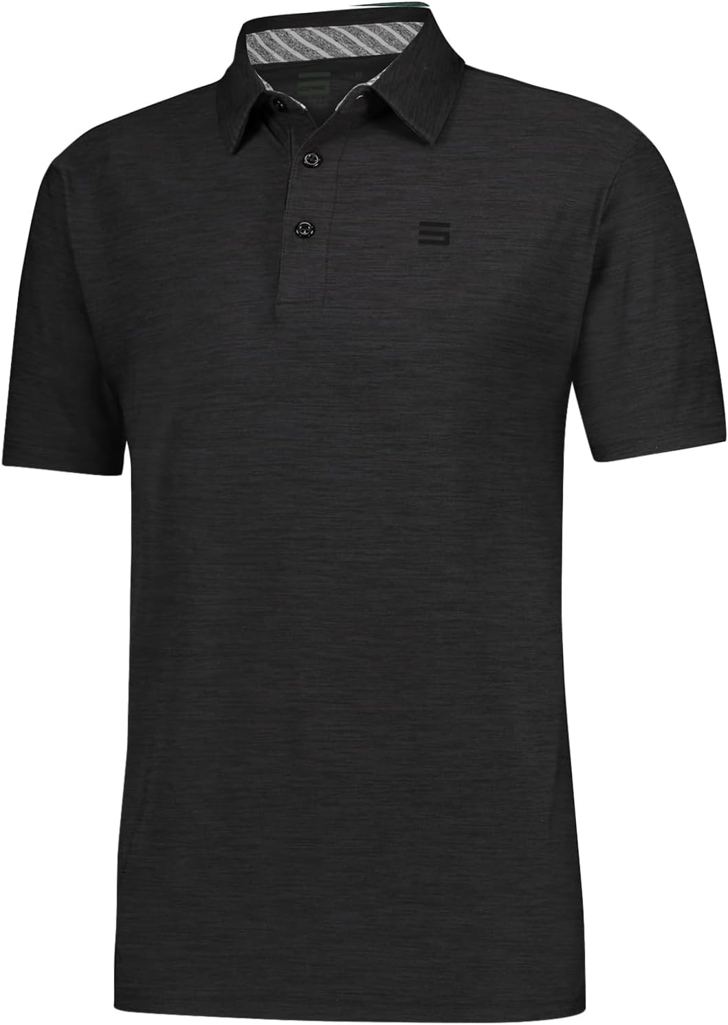 Three Sixty Six Golf Shirts for Men - Dry Fit Short-Sleeve Polo, Athletic Casual Collared T-Shirt