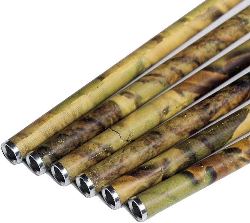 Linkboy Archery Carbon Arrows Hunting Practice Target Arrows with Removable Tip for Compound Recurve Long Bows, Spine 300 340 400 500 600, Pack of 12PCS