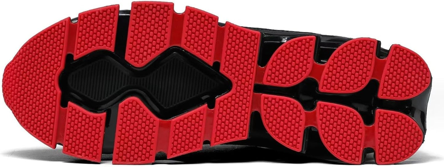 Mens Slip on Walking Running Shoes Blade Tennis Casual Fashion Sneakers Comfort Non Slip Work Sport Athletic Trainer