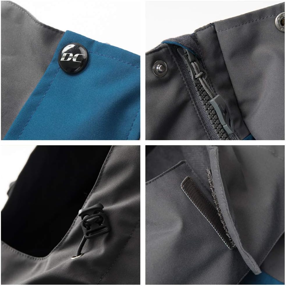 Diamond Candy Men's Hooded Waterproof Jacket Lightweight Rain Jacket Outdoor Casual Sportswear