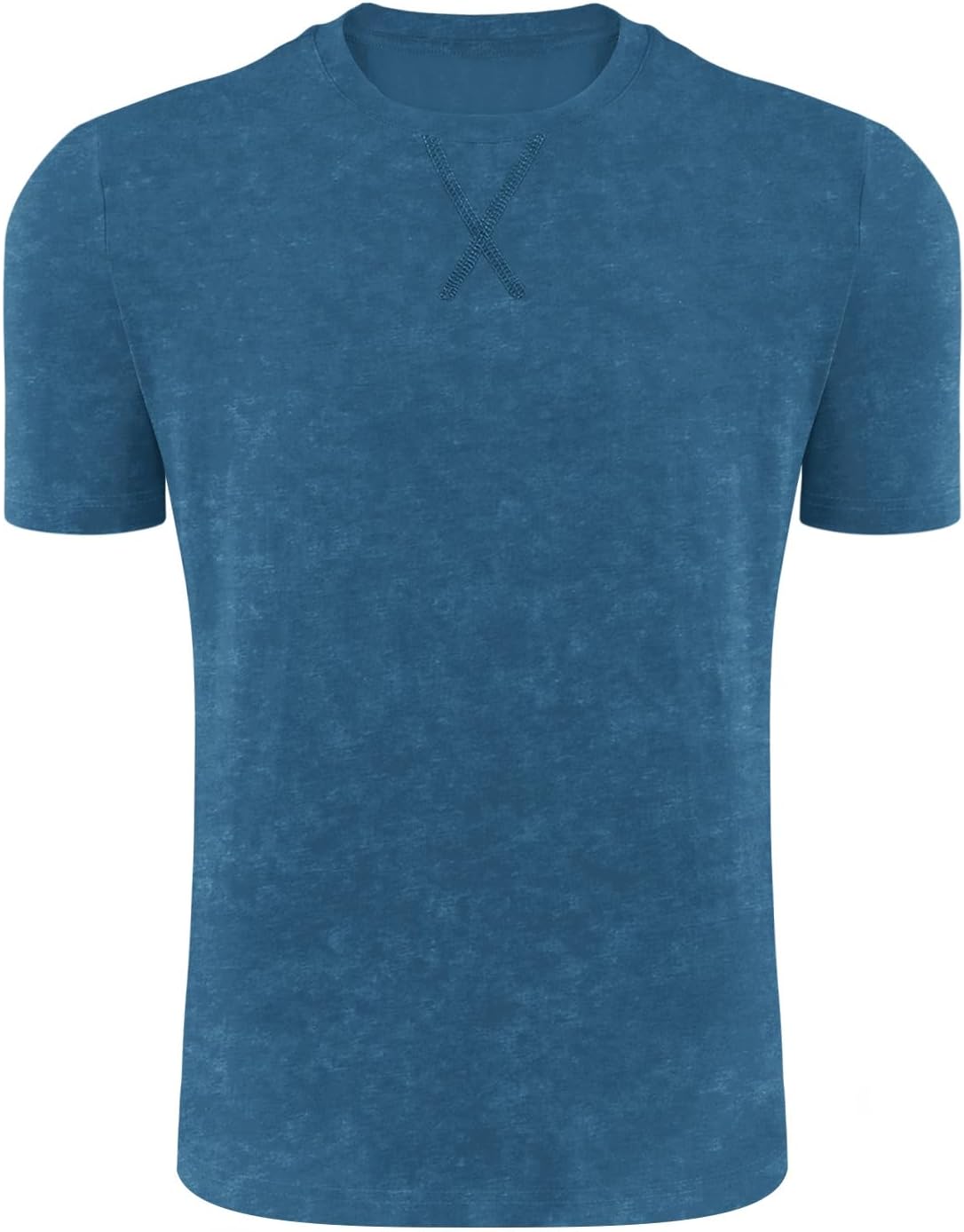 LOGEEYAR Men's Athletic Washed T-Shirts Basic Crew Neck Tees Tops Causal Distressed Cotton T Shirts for Men