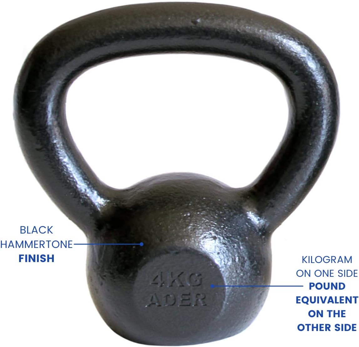 Ader Premier Kettlebell- (4 Kg)