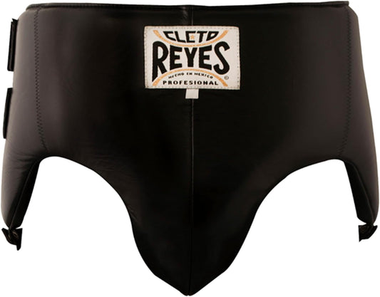 CLETO REYES Kidney and Foul Groin Protector, Boxing Training Equipment, Protective Gear for Men, Black