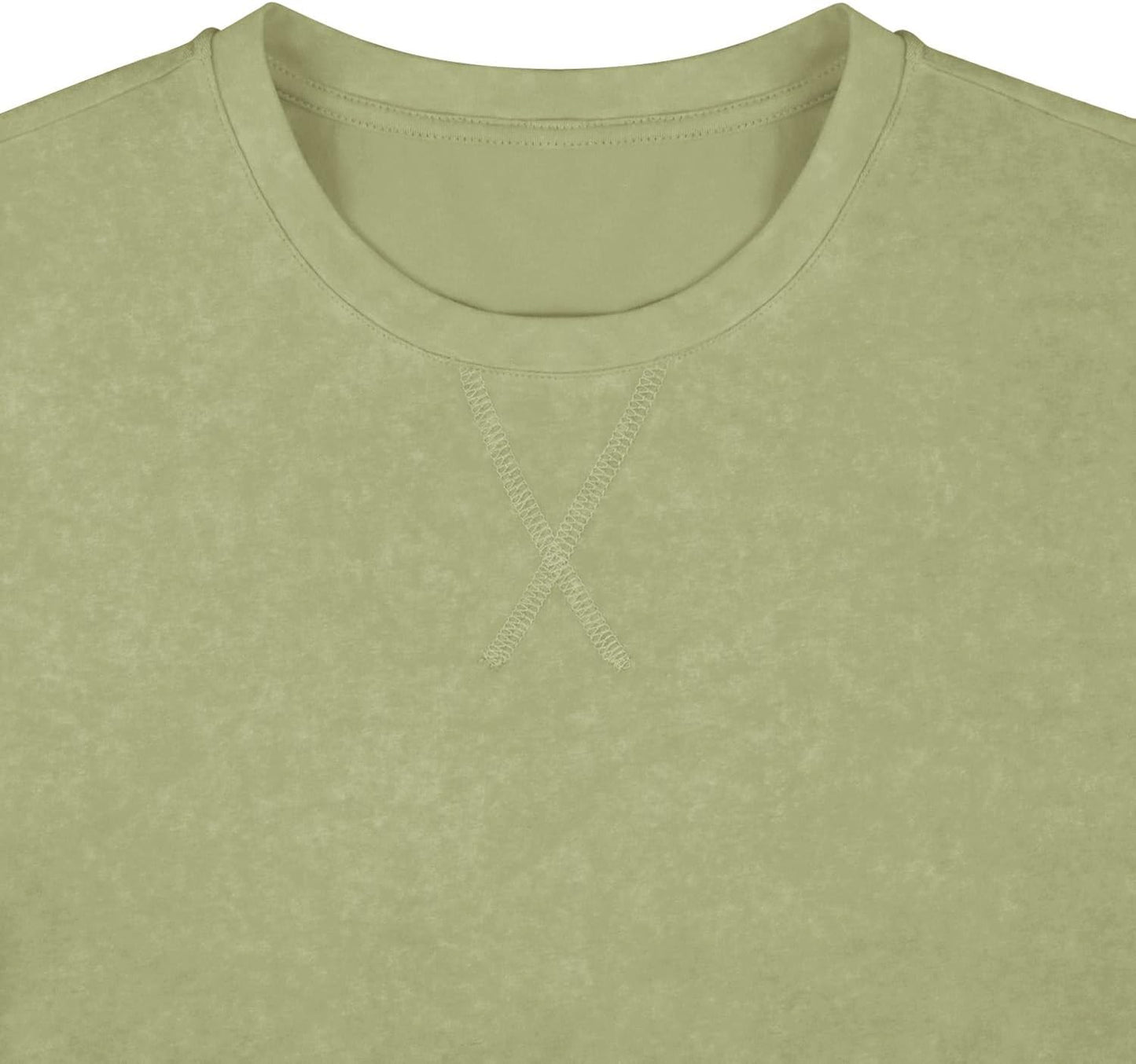 LOGEEYAR Men's Athletic Washed T-Shirts Basic Crew Neck Tees Tops Causal Distressed Cotton T Shirts for Men