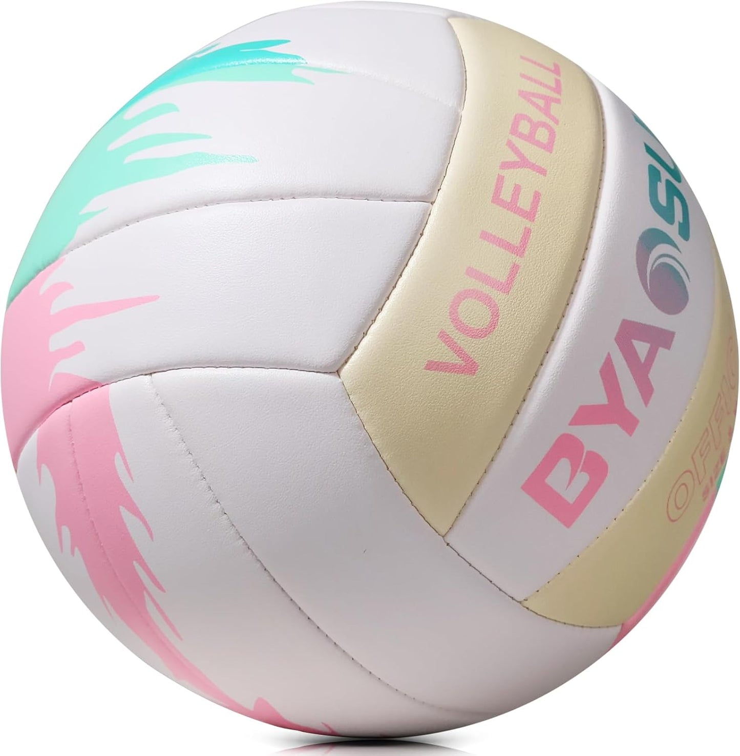 Soft Official Volleyball for Indoor Outdoor Beach, Size 5 Training Volleyball for Beginner Teenager Adult…