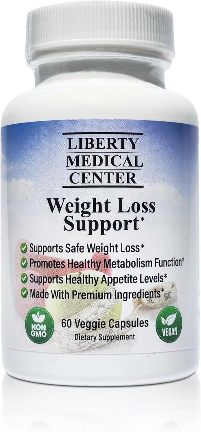 Doctor Recommended Healthy Weight Loss Supplement | Appetite Suppressant for Weight Loss | Fat Burner for Women and Men | Vegan, Non-GMO, Gluten Free | Metabolism Booster | 60 Count (30-Day Supply)