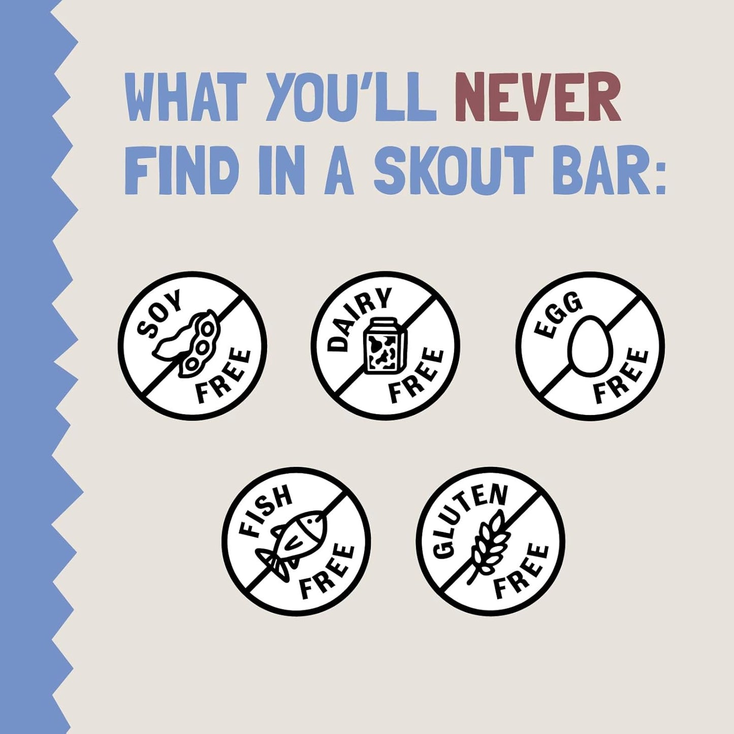 SKOUT Organic Blueberry Blast Real Kids Snack Bars (18 Pack) | Organic Kids Snack Bars | Plant-Based Nutrition, No Added Sugar | Vegan | Gluten, Dairy, Grain, Peanut, Tree Nut & Soy Free