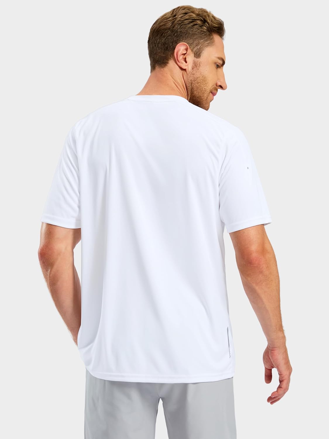 Pudolla Men's Workout Running T-Shirts Lightweight Quick Dry Athletic Gym Shirts for Men Short Sleeve Sport Tee Tops