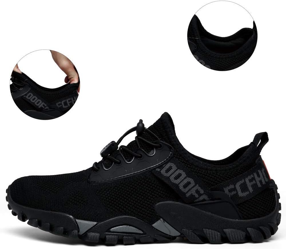 ABAO Hiking Shoes Men Women Outdoor Sports Shoes Non-Slip Breathable Sneakers Low Top Walking Shoes for Outdoor Trailing Trekking Walking Climbing Travel Lightweight