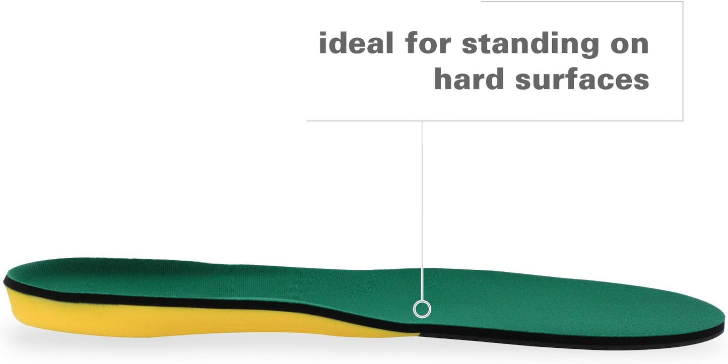 Spenco Polysorb Heavy Duty Maximum All Day Comfort and Support Shoe Insole Women's 5-6.5