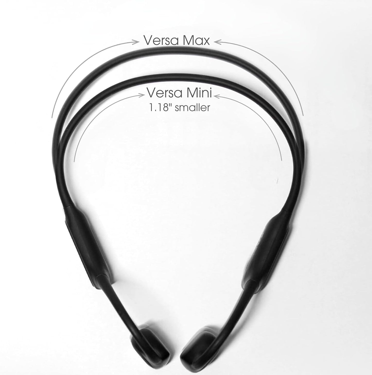 FlowMotion Versa Open-Ear Swimming Headphones Bluetooth Bone Conduction Headphones, 32GB MP3 Player, IP68 Waterproof, Secure Fit for Workouts, Running, Swimming, Cycling, Gym, Built-in Microphone