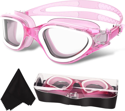 WIN.MAX Polarized Swimming Goggles Swim Pool Goggles Anti Fog Anti UV No Leakage Clear Vision for Men Women Adults Teenagers