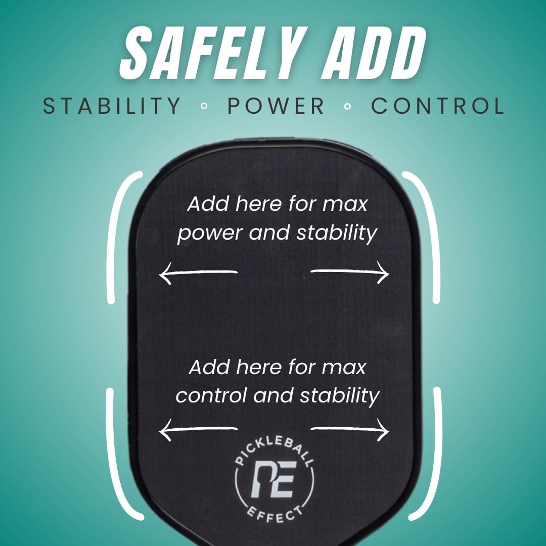 Weighted Tungsten Tape for Pickleball Paddles | Non-Toxic & Customizable Alternative of Lead Tape for Pickleball Paddles