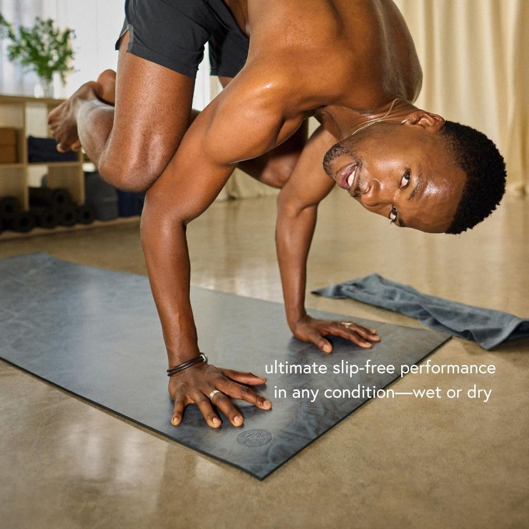 Manduka GRP Adapt Yoga Mat 71" - 5mm | Ultimate Grip | Sweat Ready for Any Style of Yoga | 71 x 24 inches