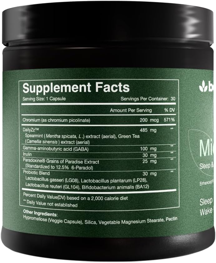 MidnightSlim™ | Advanced Nighttime Weight Management | Maximum Strength Metabolism Support, Digestive Health, Peaceful Sleep | Premium Probiotic Complex | 30 Capsules
