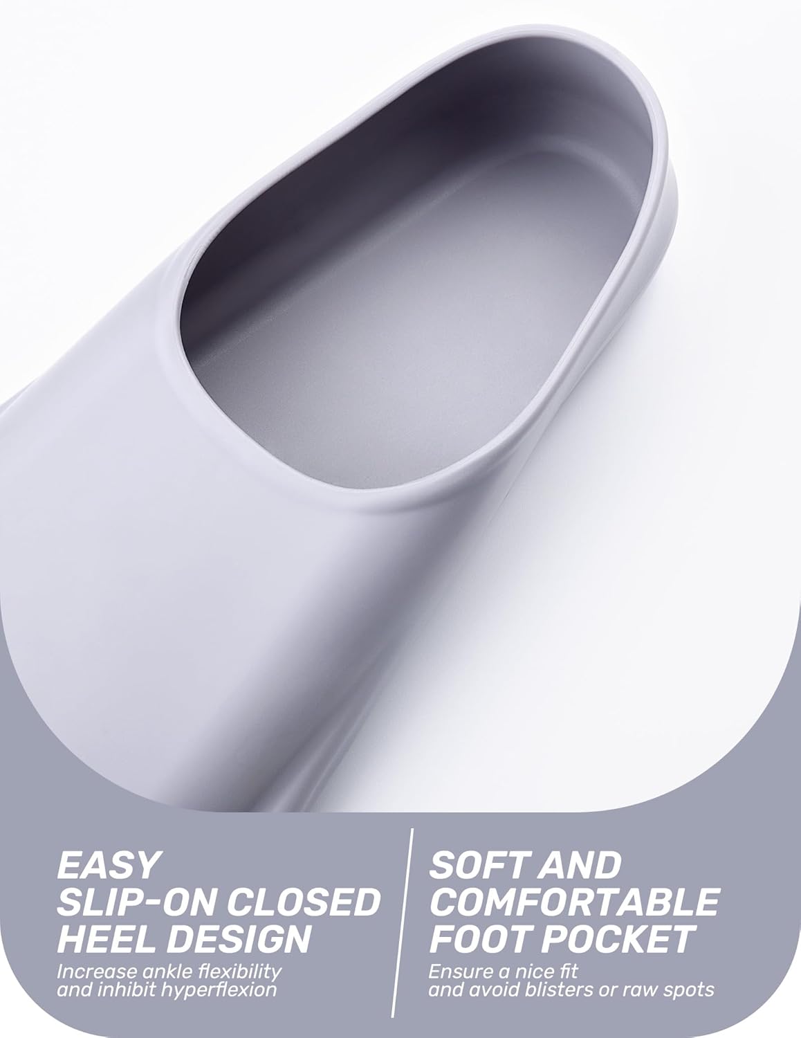 CAPAS Swim Training Fins Comfortable Silicone Lap Swimming Short Blade Floating Flippers with Mesh Bag for Adult Men Women Build Leg Strength