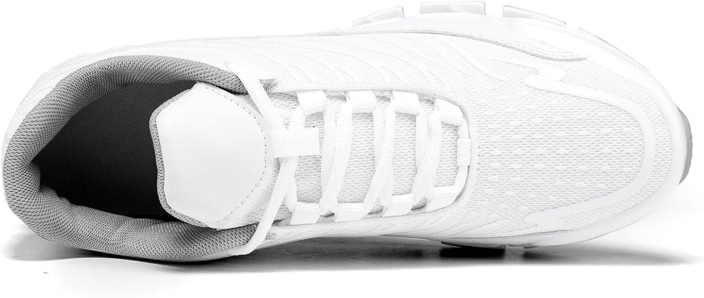 Mens Slip on Walking Running Shoes Blade Tennis Casual Fashion Sneakers Comfort Non Slip Work Sport Athletic Trainer