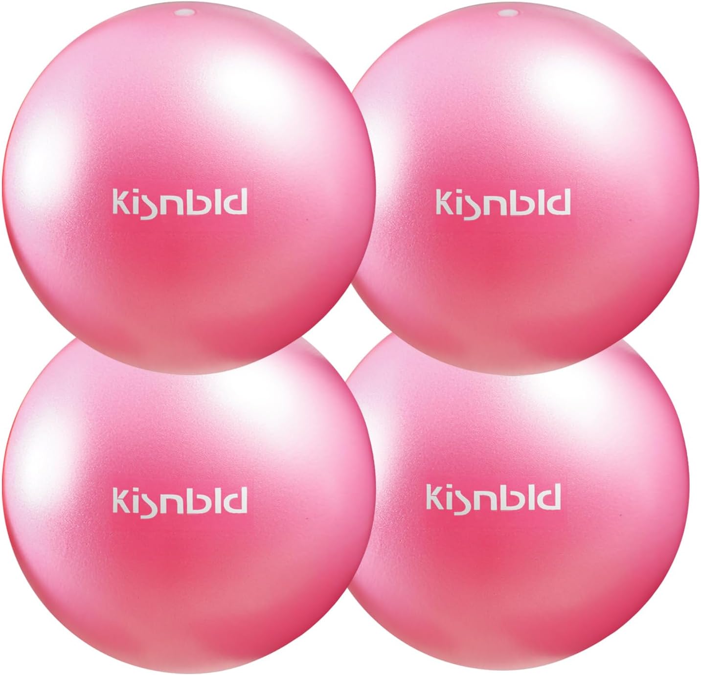 Small Exercise Ball, 9 Inch Mini Pilates Ball, Anti Burst and Slip Resistant Mini Yoga Ball for Stability, Fitness, Physical Therapy, Stretching & Core Strength Workout at Home Gym & Office