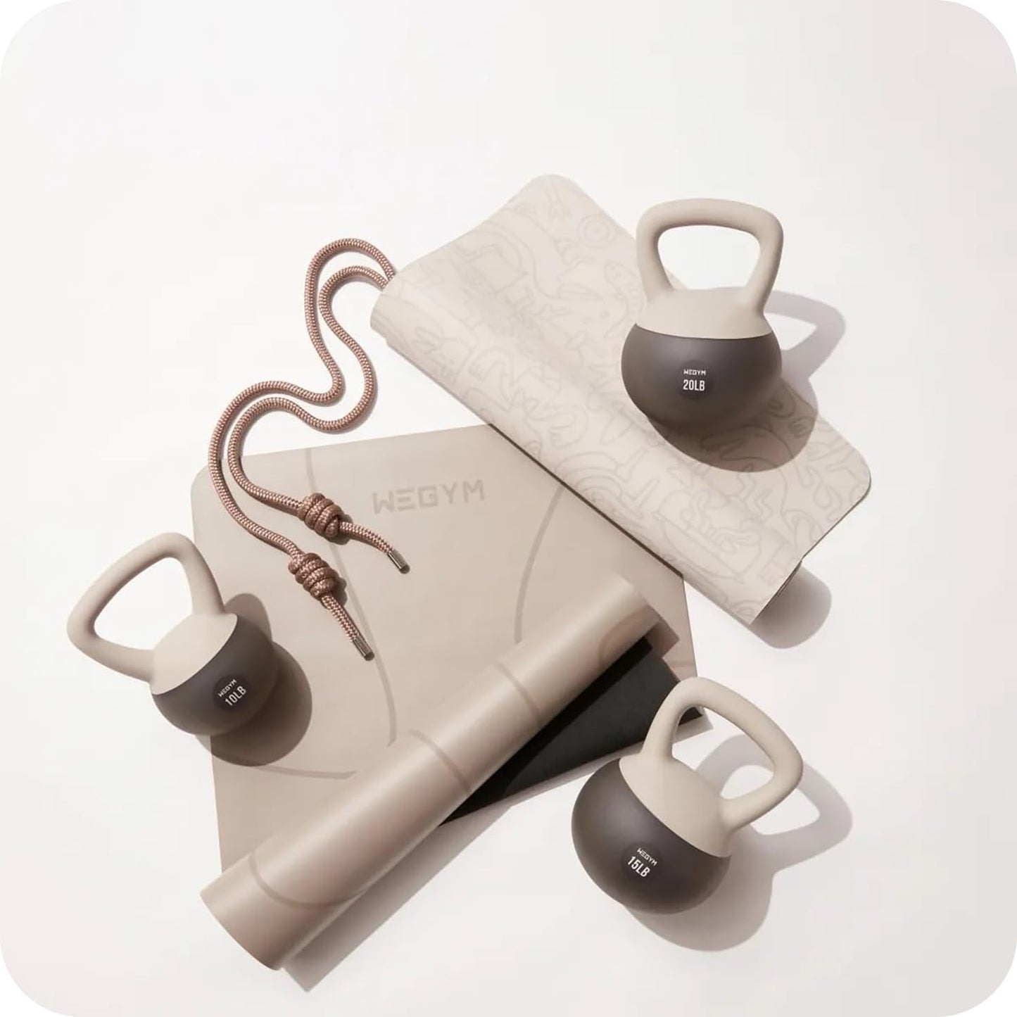 Soft Kettlebells with Cushioned Impact-Resistant Base and Anti-Slip, Wide-Grip Handle for Home Workouts, Weightlifting, and Full Body Strength Training