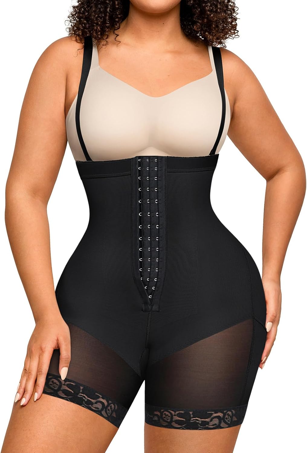 FeelinGirl Faja Body Shaper Tummy Control Shapewear for Women Butt Lifter Post Surgery Fajas Postparto Para Mujer