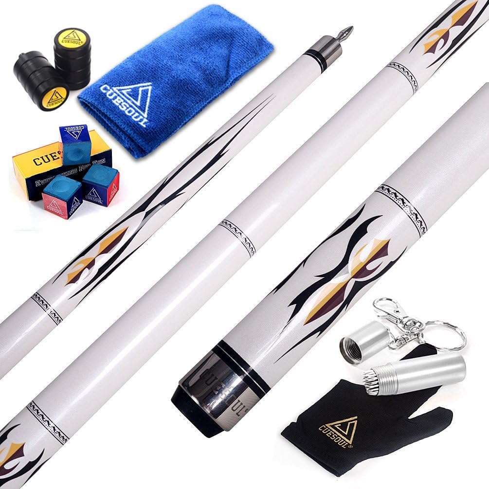 CUESOUL SOOCOO Series 58" 19oz Maple Pool Cue