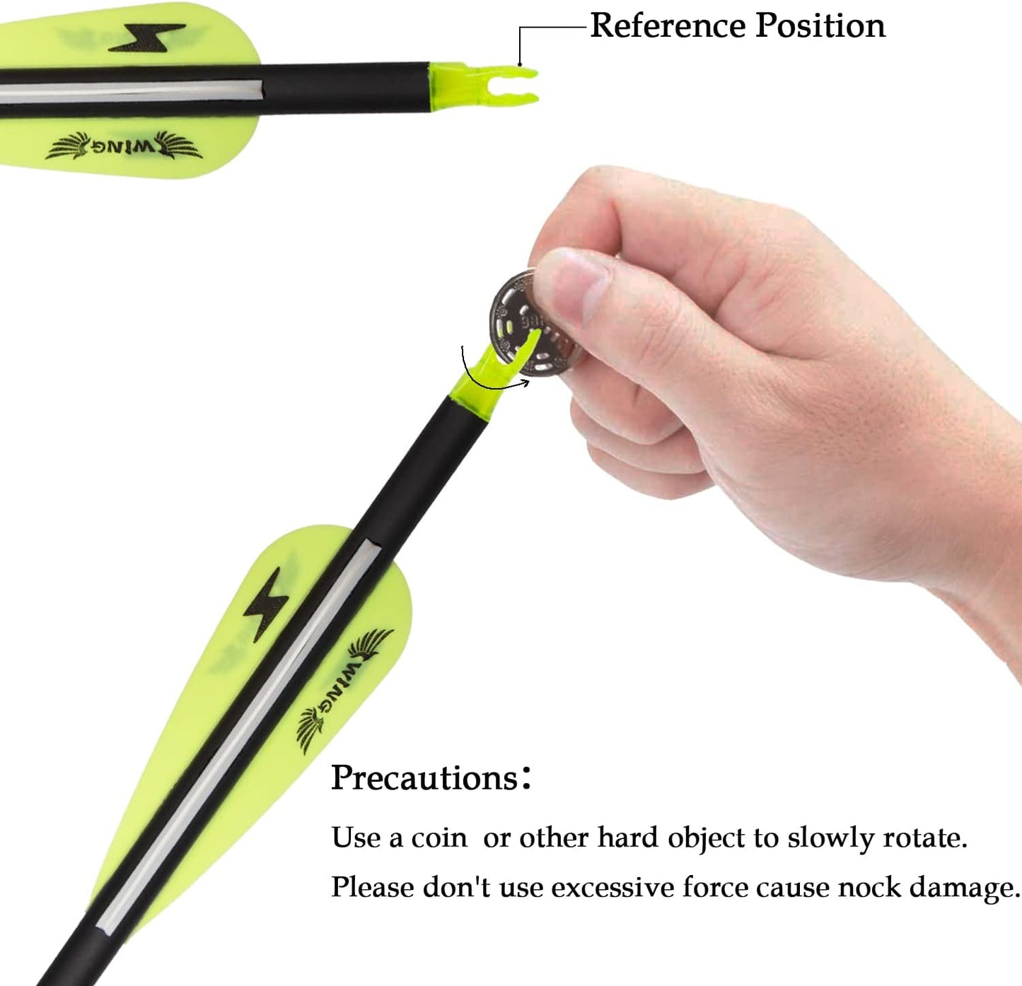 31inch Carbon Arrow Archery Targeting Practice Hunting Arrows for Compound & Recurve Bow with Removable Tips(Pack of 12)