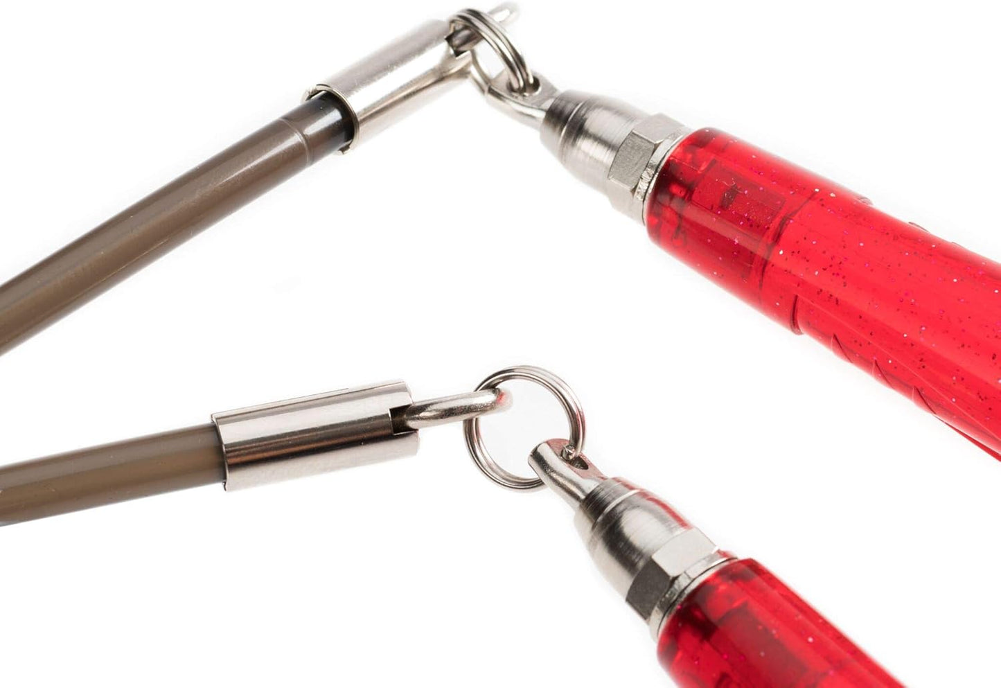 Buddy Lee Jump Ropes Rope Master Original Ball Bearing Jump Rope, 9” HD Plastic Handles. Perfect Jump Rope for Fitness, CrossFit Gym, Endurance Jumping, Cross Overs, Extreme Jumping