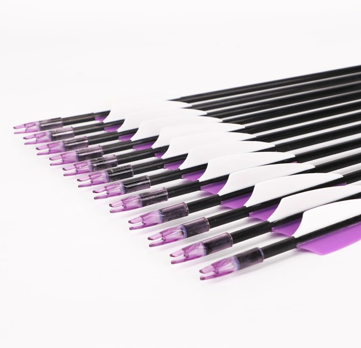 LWANO 31" Training Arrows-Archery Practice Target Arrows for Kids Youth or Beginners with Durable Shaft on Recurve Bow Compound Bow and Longbow