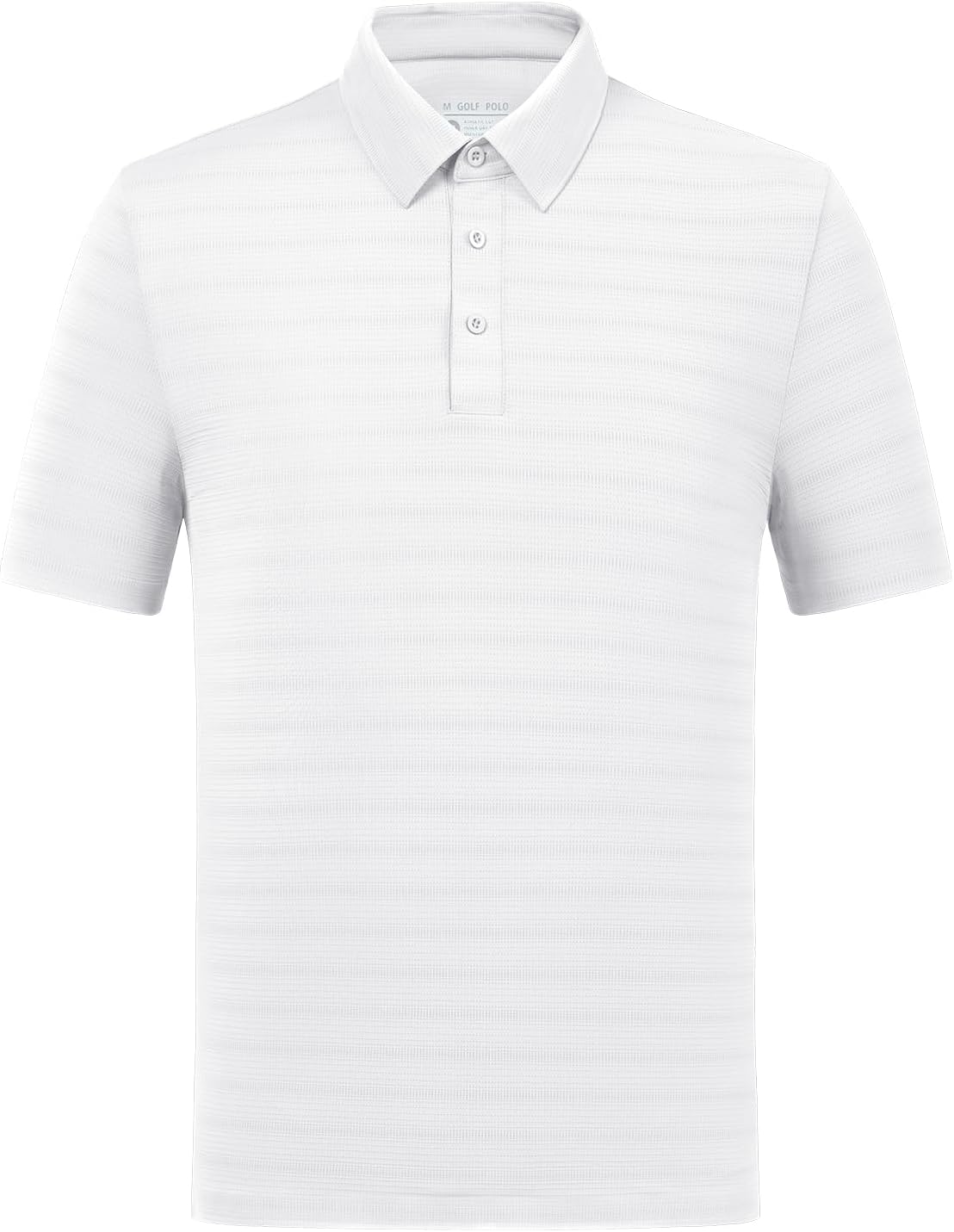 fit space Men’s Performance Golf Polo, Cooling Tennis Shirts, Seamless Stretch, Quick-Dry Short Sleeve with IceSilk Tech