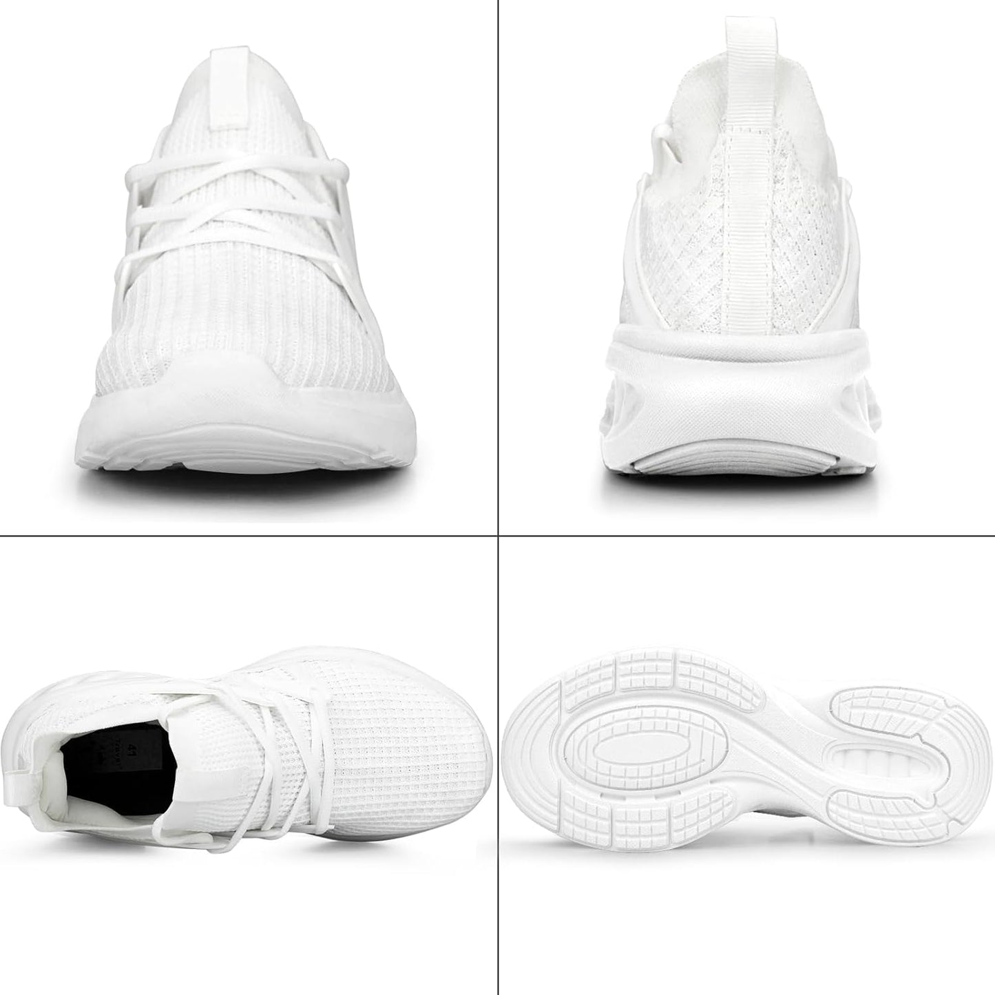 Pujcs Men's Slip on Walking Shoes Lightweight Breathable Non Slip Running Shoes Athletic Gym Tennis Shoes Sneakers for Men