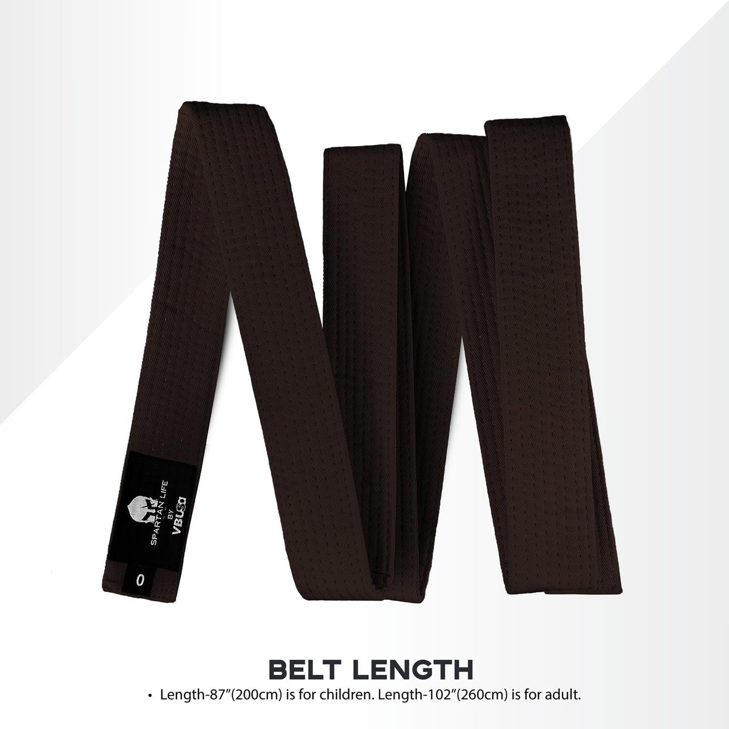 Karate Belt, All-Purpose Martial Arts Belt, Judo, Taekwondo Belt, Durable MMA Color Rank TKD Belt Size 0-6.