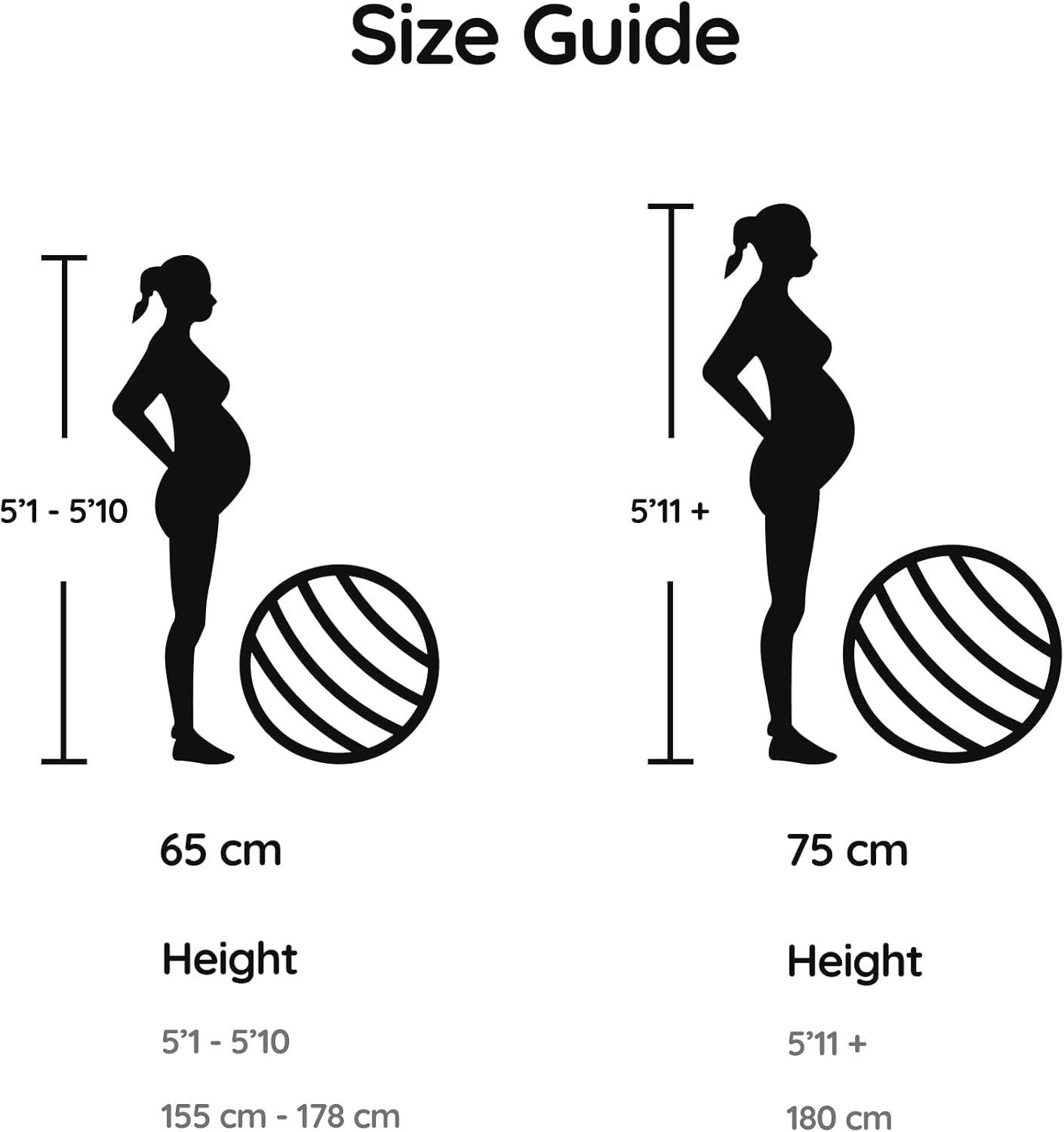 BABYGO® Birthing Ball for Pregnancy & Labor + Our Award Winning Book - Exercise, Birth & Recovery Plan, 5X Stronger Than a Yoga Ball with Eco Friendly Material