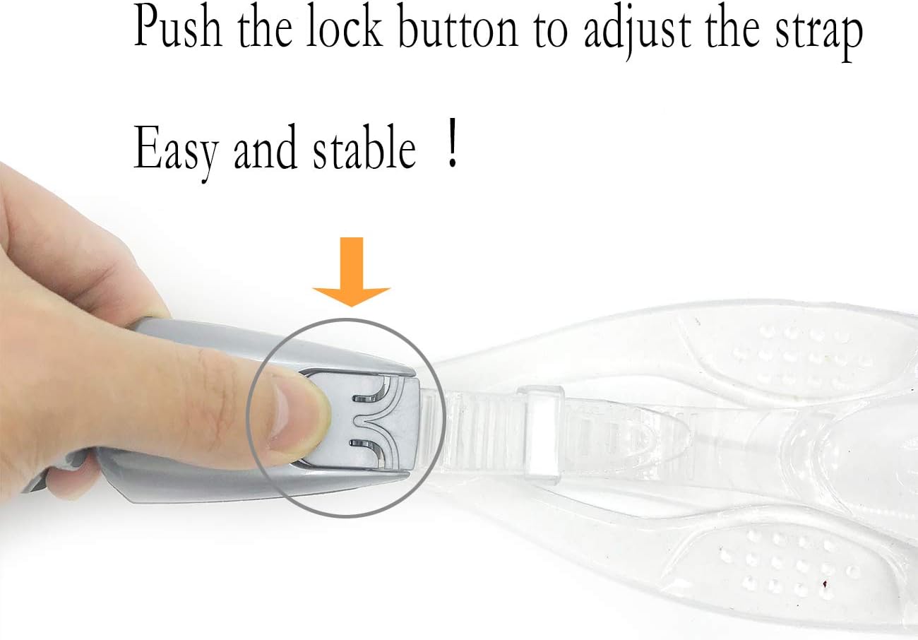 Panzexin Swim Snorkel, One-Way Purge Valve Swimmers Snorkel for Lap Swimming Training Snorkeling, Front Mounted Training Gear with Comfortable Silicone Mouthpiece