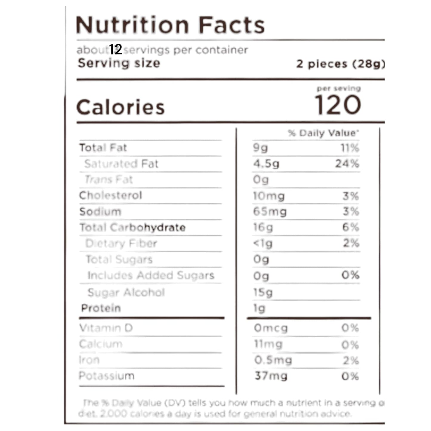 Sugar Free Chocolate Toffee Delight-1 lb Deliciously Crafted for a Guilt-Free Indulgence Made with Stevia Extract-Perfect for Health-Conscious Chocolate Lovers(16 oz)