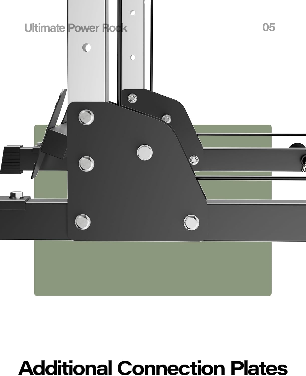 MAJOR FITNESS Drone1 Power Cage - Multi-Function Power Rack for Home Gym, Squat Rack, Cable Crossover System, for Strength Training, Heavy-Duty Steel Construction