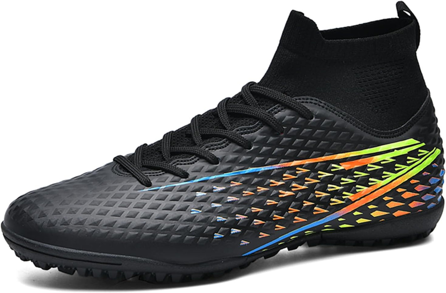 Mens Soccer Cleats Womens Indoor Soccer Shoes Wide Baseball Turf Shoes Adult Youth Rugby Shoes Big Boys Small Spikes AG TF Football Boots