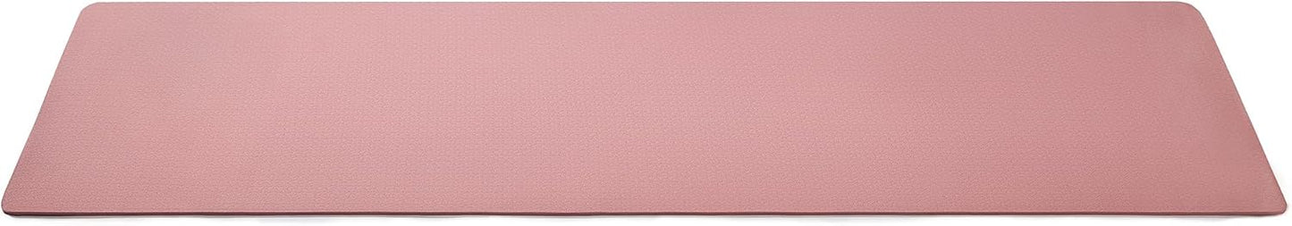 Amazon Basics 1/4 Inch Thick TPE Exercise Yoga Mat with Carrying Strap