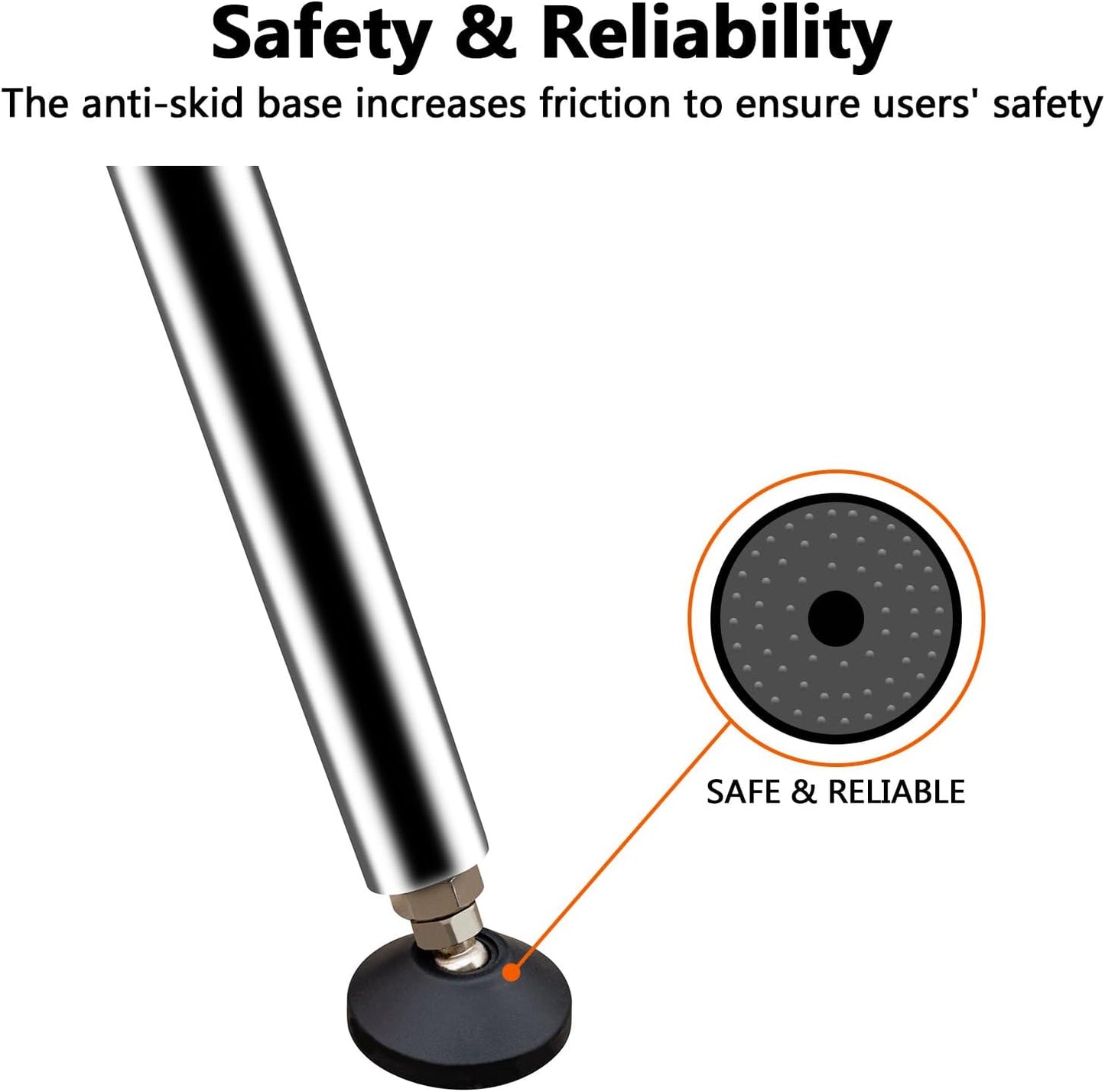 TECSPEC 9.6 FT/115.3 Inch Adjustable Height Aerial Yoga Frame & Hammock, Professional Swing Stand with 18 FT/33FT Aerial Silk, 550lbs Max Capacity