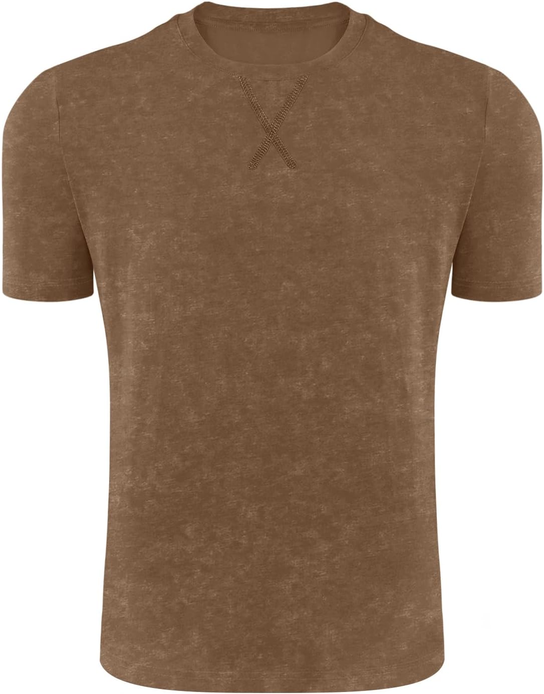 LOGEEYAR Men's Athletic Washed T-Shirts Basic Crew Neck Tees Tops Causal Distressed Cotton T Shirts for Men