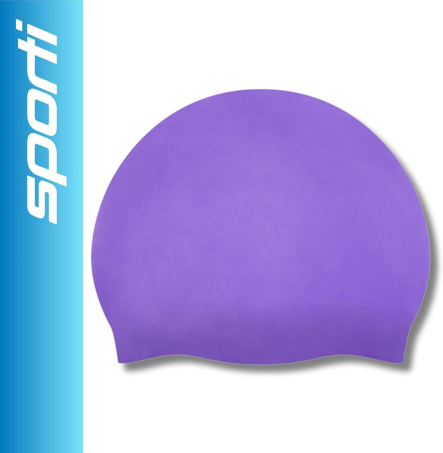 Sporti Silicone Swim Cap for Kids, Unisex Youth Swimming Cap, Protection Bathing Caps for Your Children, Aged 2-10