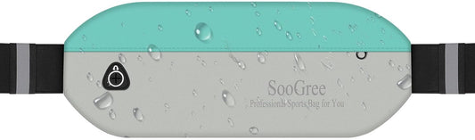 Slim Fanny Packs for Women Men,Waterproof Waist Pack with Reflective Strip Adjustable Strap,Running Belt for Sports Workout Cycling Hiking, Casual Hands-Free Wallets Phone Bag (Style 4)