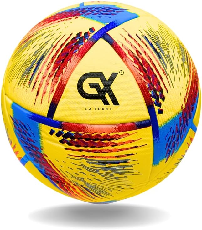 Thermo Bonded Polyurethane Soccer Ball Size 5 – Professional Grade PU Material, USA Quality Outdoor Sports, Premium Size 5 Soccer Ball for Training & Competitive Matches
