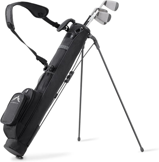 Golf Lightweight Stand Carry Bag– Easy to Carry and Durable Pitch n Putt Golf Bag for The Driving Range, Par 3 and Executive Courses–31.5 inches Tall