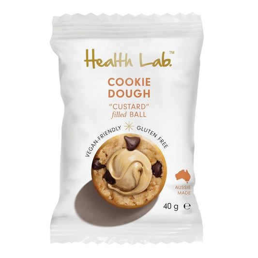 Health Lab - Cookie Dough Custard Filled Balls 480g (12 x 40g)