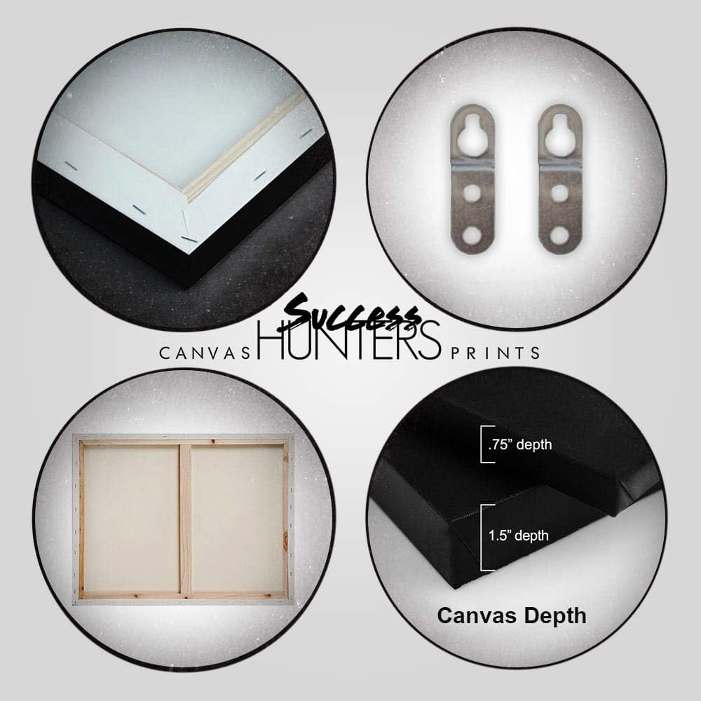 SuccessHunters Boxing Gloves Neon Canvas, Motivational Wall Decor, Office Art Artwork, Entrepreneur Motivation, Hustle Artwork, Boxing Bright Decor, Fighter Gym Sign, Hustler Art Neon Sign (8 x 8 in)